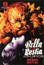 Poster de la película La bella y la bestia