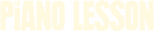 Logo The Piano Lesson