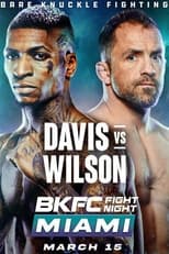 Poster de la película BKFC Fight Night Miami: Davis vs. Wilson