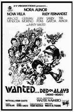 Poster de la película Wanted ... Ded or Alayb
