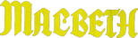 Logo Macbeth