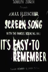 Poster de la película It's Easy to Remember