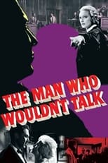 Poster de la película The Man Who Wouldn't Talk