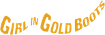 Logo Girl in Gold Boots