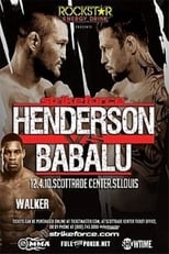 Poster de la película Strikeforce: Henderson vs. Babalu II