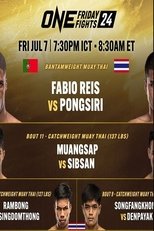 Poster de la película ONE Friday Fights 24: Reis vs. Pongsiri 2