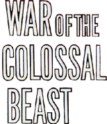 Logo War of the Colossal Beast