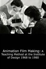 Poster de la película Animation Film Making: A Teaching Method at the Institute of Design 1968 to 1980