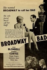 Poster de la película Broadway Bad