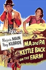 Poster for Ma and Pa Kettle Back on the Farm 