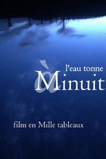 l'eau tonne à minuit poster