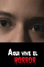 Here lives the horror poster
