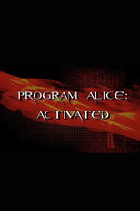 Program Alice: Activated poster