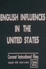 English Influences in the United States poster