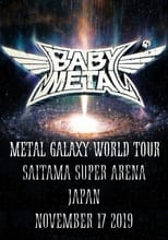 Poster for BABYMETAL - Metal Galaxy World Tour in Japan