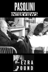 Poster for Pasolini interviews Ezra Pound