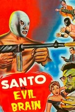 Poster for Santo vs. Evil Brain