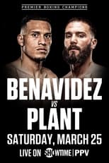Poster for David Benavidez vs. Caleb Plant