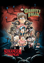 Stranger things x Gravity falls poster