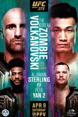 Poster for UFC 273: Volkanovski vs. The Korean Zombie