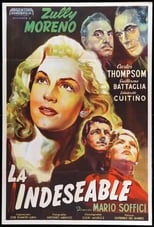 Poster for La indeseable 