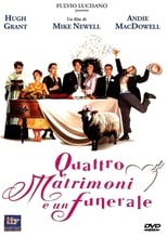 Poster di Quattro matrimoni e un funerale