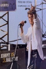 Johhny hallyday Fête de l'Huma 85 poster