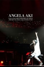 Poster for Angela Aki Concert Tour 2014 TAPESTRY OF SONGS - THE BEST OF ANGELA AKI in Budokan 0804