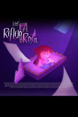 Reflejo rosa poster