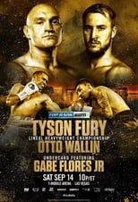 Poster for Tyson Fury vs. Otto Wallin