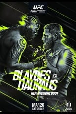 Poster for UFC on ESPN 33: Blaydes vs. Daukaus