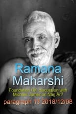 Poster for Ramana Maharshi Foundation UK: discussion with Michael James on Nāṉ Ār? paragraph 13