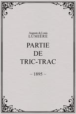 Poster for Partie de tric-trac