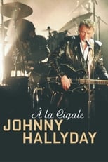 Poster for Johnny Hallyday à la Cigale