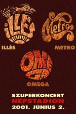 Poster for Szuperkoncert: Illés - Metro - Omega 