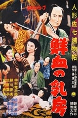 Poster for 人形佐七捕物帖　鮮血の乳房