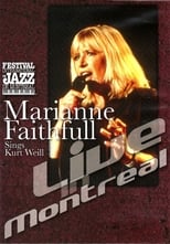 Poster for Marianne Faithfull Sings Kurt Weill