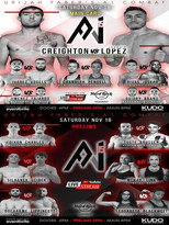 Urijah Faber's A1 Combat 15 poster