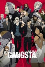 Poster anime Gangsta.Sub Indo