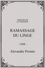 À bord du 'Formidable': Ramassage du linge (1898)