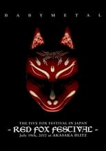 Poster for BABYMETAL - The Five Fox Festival in Japan - Red Fox Festival