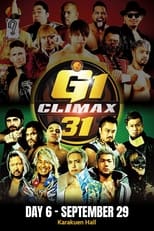 Poster for NJPW G1 Climax 31: Day 6