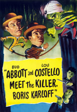 Poster for Abbott and Costello Meet the Killer, Boris Karloff