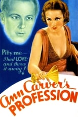 Poster for Ann Carver's Profession 