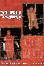 Poster for ROH: War of The Wire