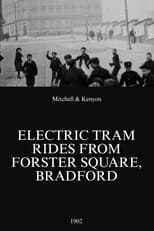 Poster for Electric Tram Rides from Forster Square, Bradford 