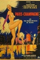 Poster for Paris champagne