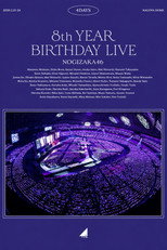 乃木坂46 8th YEAR BIRTHDAY LIVE 2020.2.21～2.24 NAGOYA DOME poster