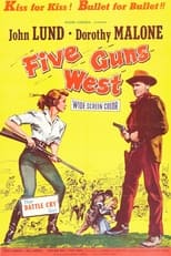 Five Guns West (1955)