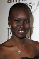 Foto retrato de Alek Wek